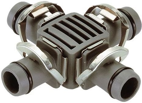 Соединитель Gardena Крестовина 13 мм (1/2”) (2 шт. в блистере)
