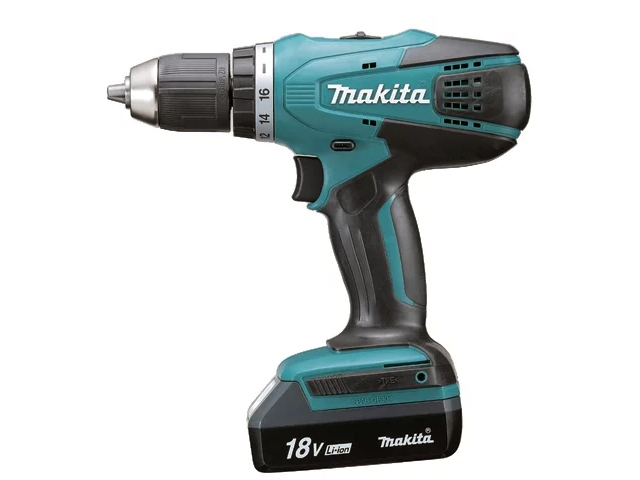 Аккумуляторная дрель-шуруповерт MAKITA DF 457 DWE