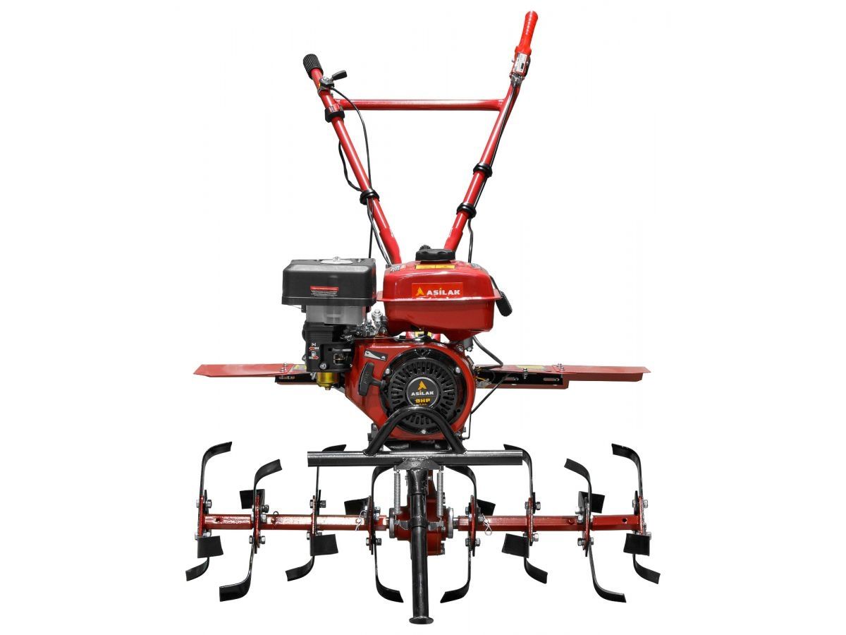 Культиватор бензиновый ASILAK SL-85L колёса 5.0-12