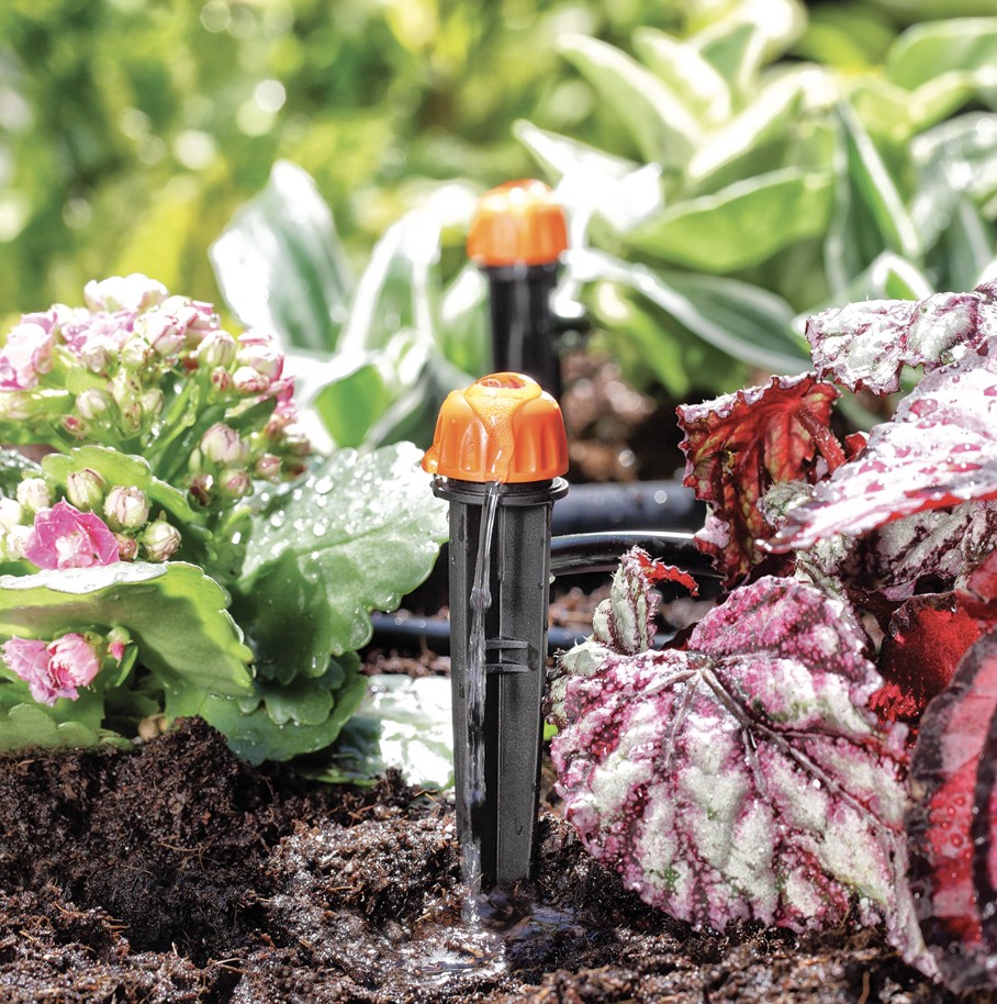 Капельница на спице Claber 1/4" 0-40л/ч (1 отв.), 10 шт.