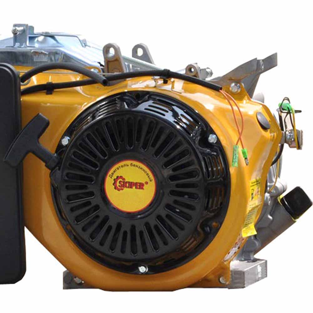 Двигатель бензиновый Skiper 168F для электростанции (конус)