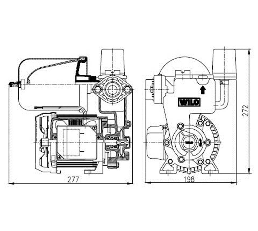 Поверхностный насос Wilo PW-175EA