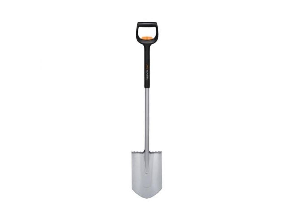 Лопата штыковая телескопическая закругленная Xact FISKARS (1066732)