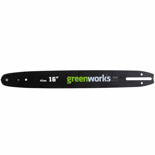Шина для аккумуляторной цепной пилы Greenworks 40V 40 см
