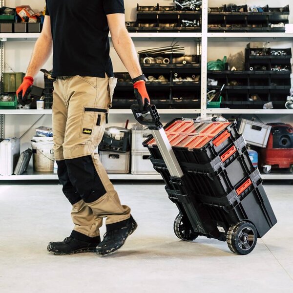 Ящик для инструментов Qbrick System TWO Cart, черный