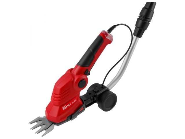 Аккум. ножницы садовые WORTEX SG 4015 в кор.+насадка-кусторез