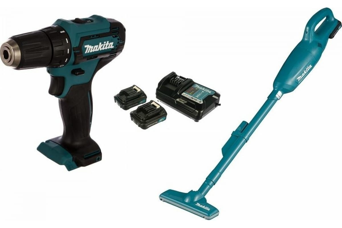 Набор инструментов Makita CLX226X1 (DF333DZ, CL106FDZ, 2xBL1016, DC10WD)