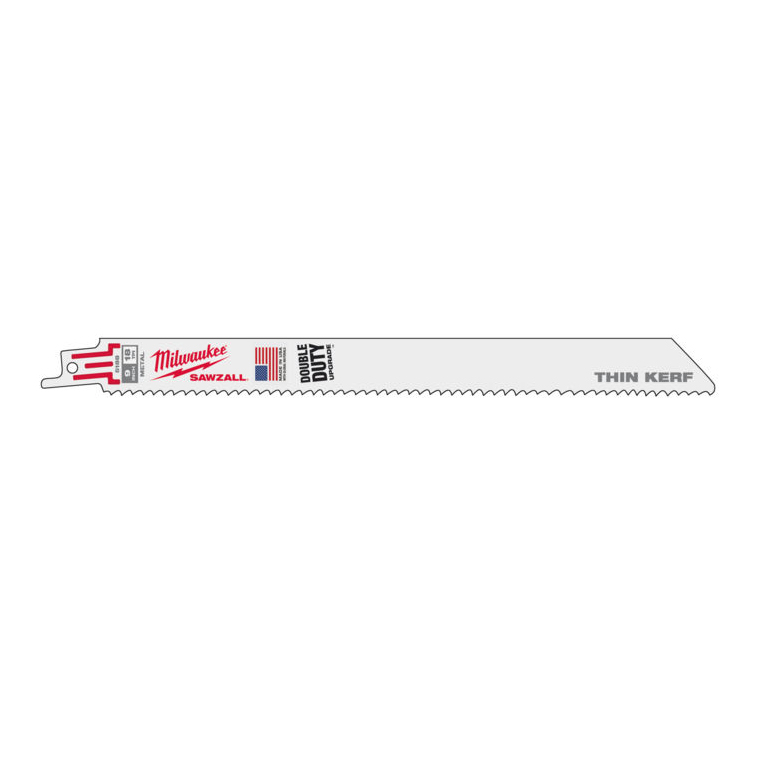 Полотно для саб. пилы (по металлу) MILWAUKEE THIN KERF 230х1,4 (5 шт.)