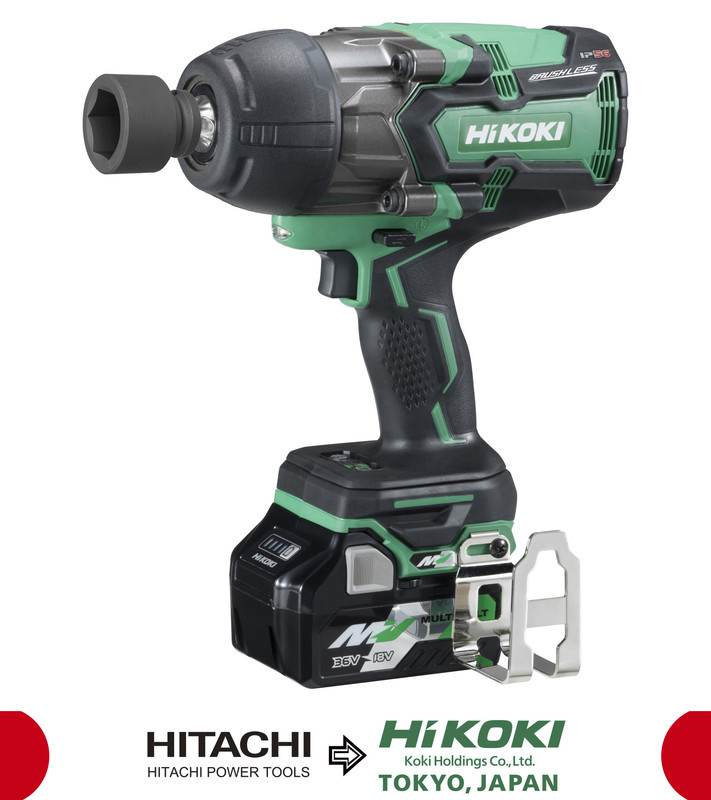 Гайковерт аккумуляторный ударный HiKOKI WR36DB