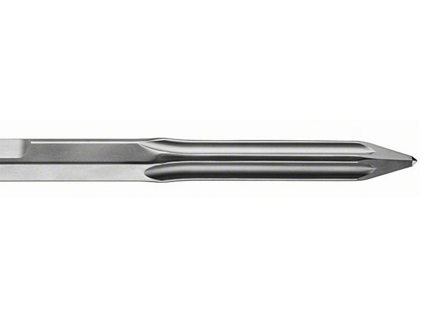 Пиковое зубило шестигр. 28 мм 400 мм BOSCH самозатачивающееся