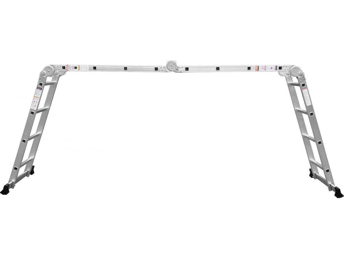 Лестница алюм. многофункц. 4х4 ступ. (228см/460см) 13кг STARTUL