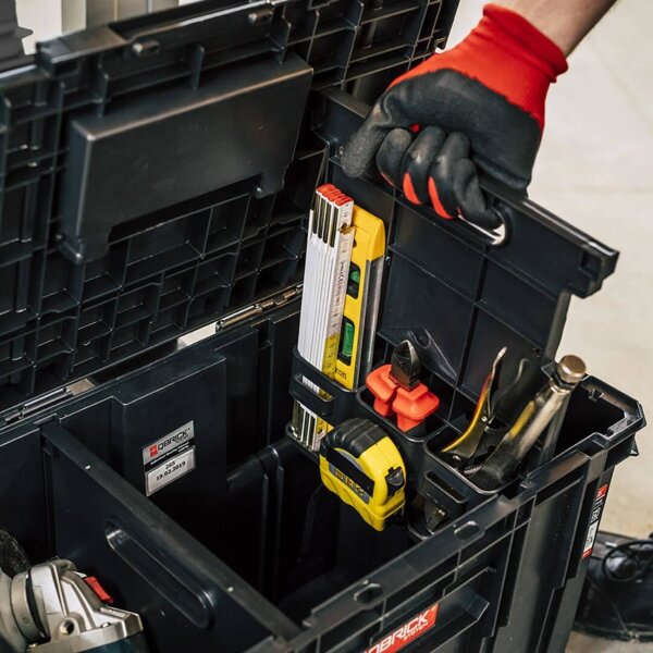 Ящик для инструментов Qbrick System TWO Cart, черный