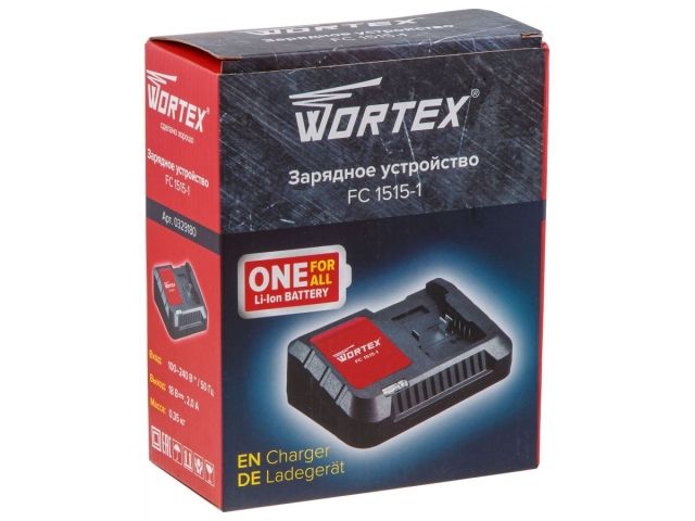 Зарядное устройство WORTEX FC 1515-1 ALL1 XLT 1 слот, 2 А