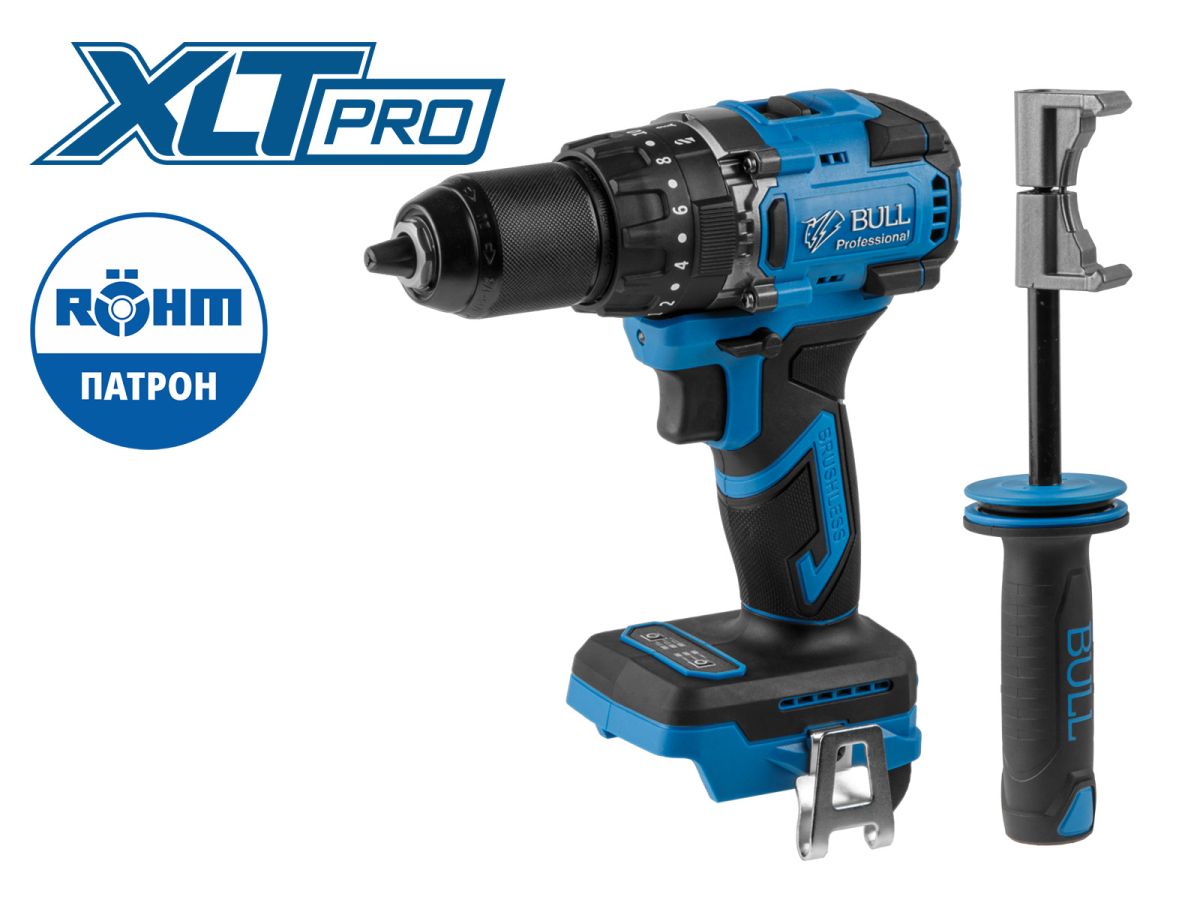 Аккум. дрель-шуруповерт BULL SR 1806 R-series XLTpro SOLO