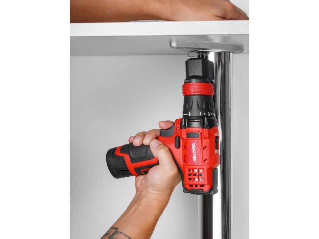 Аккум. дрель-шуруповерт WORTEX BD 1215 LiSET в чем. + 2 насадки