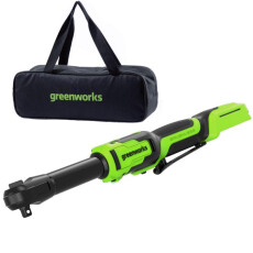 Гайковерт-трещотка аккумуляторный Greenworks GD24RWX 24В (без АКБ и ЗУ)