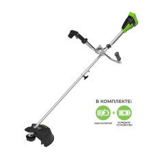 Аккумуляторный триммер Greenworks GD40BCBK4 40В (в комплекте АКБ + ЗУ)
