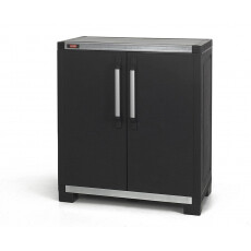 Шкаф уличный Keter XL PRO BASE UTILITY низкий (черный)