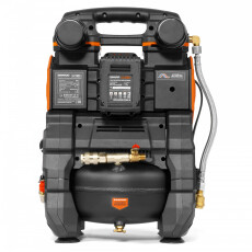 Компрессор аккумуляторный безмасляный 21В/220В DAEWOO DAC 90SLi SET