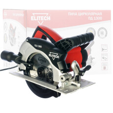 Дисковая пила Elitech ПД 1300