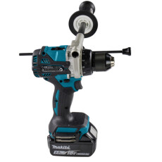 Аккумуляторная ударная дрель-шуруповерт MAKITA LXT DHP 486 RTJ в кейсе (2 АКБ 5Ач + ЗУ)