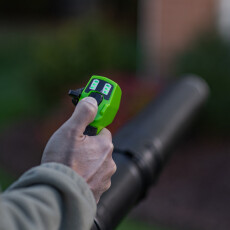 Воздуходув аккумуляторный ранцевый Greenworks GD40BPG2 40В