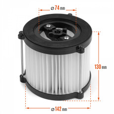 HEPA фильтр DAEWOO DAVC 40HF-13 для пылесоса DAVC 4000S