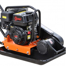 Бензиновая виброплита Skiper C140PRO-1 (168F,колёса)
