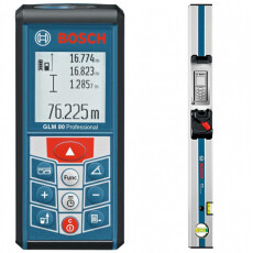 Дальномер лазерный BOSCH GLM 80 + R 60 в кор.