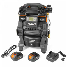 Компрессор аккумуляторный безмасляный 42В/220В DAEWOO DAC 180S Li