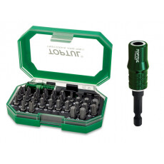 Набор бит 1/4"  35шт. с магнитным держателем TOPTUL (GACW3502S)