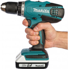 Аккумуляторная дрель-шуруповерт MAKITA DF 457 DWE