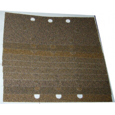 Шлифлист 93x230 мм, K40, 10 шт, Einhell