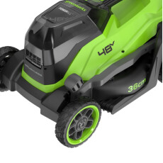 Аккумуляторная газонокосилка Greenworks GD24X2LM361 2×24V (без АКБ и ЗУ)