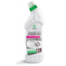 Средство для прочистки канализационных труб GraSS "DIGGER-GEL", 1л. 