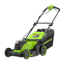 Аккумуляторная газонокосилка Greenworks GD24X2LM411 2×24V (без АКБ и ЗУ)
