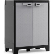Шкаф Пластиковый низкий TITAN BK/GL KETER