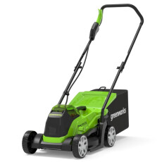 Аккумуляторная газонокосилка Greenworks GD24LM33 24В