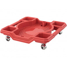 Ящик для инструментов на колесах Keter Bucket Slider (Бакет Слайдер), красный