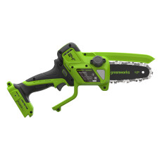 Мини-пила цепная аккумуляторная Greenworks CS2410AK4 24V (АКБ 4А/ч + ЗУ)