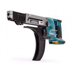 Аккумуляторная магазинный шуруповерт Makita DFR 750 RFE в чем.