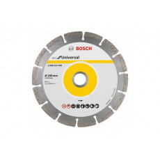 Алмазный круг 180х22 мм универс. сегмент. ECO UNIVERSAL BOSCH (сухая резка)