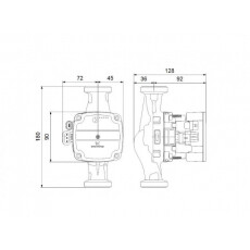 Циркуляционный насос Grundfos ALPHA SOLAR 25-75 180 (98989300)