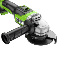 Аккумуляторная углошлифмашина Greenworks GD24AG 24В (АКБ 4А/ч + ЗУ)