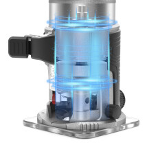 Фрезер аккумуляторный Greenworks G24RO 24В (АКБ 2Ач +ЗУ)