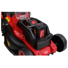 Газонокосилка аккумуляторная WORTEX CLM 3536 ALL1 (2 АКБ 4Ач + ЗУ)