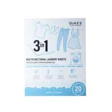 Листы для стирки белья 3в1 DUKE'S HOME WONDERS "Османтус", 20 шт.