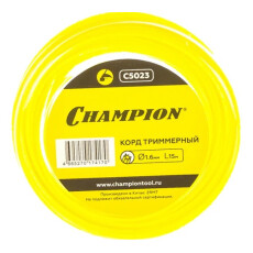 Корд триммерный CHAMPION Star 1,6 мм, 15 м (звезда)
