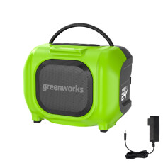 Беспроводная акустическая система Greenworks GPT-MNBS 24V с гибридным питанием (без АКБ и ЗУ)