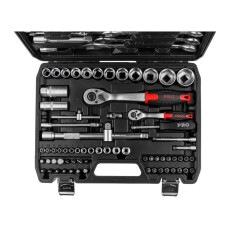 Набор головок и ключей 82пр. 6гр. 1/4", 1/2" PRO STARTUL STUTTGART (PRO-082S) 